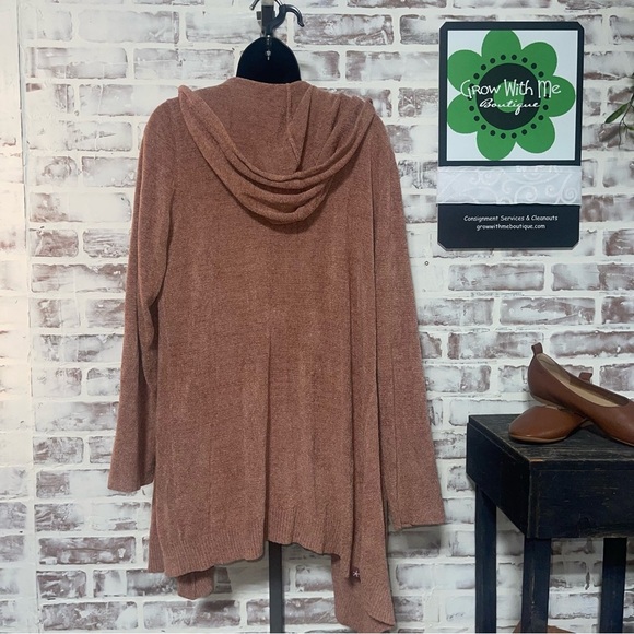 Barefoot Dreams Women's Cardigan in Rust women’s large - Picture 2 of 5